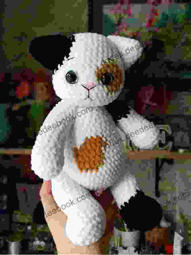 A Cat Amigurumi Made With Soft, Plush Yarn And Designed To Look Like A Cute And Cuddly Cat. Crochet Cats: 10 Adorable Projects For Cat Lovers (Crochet Kits)