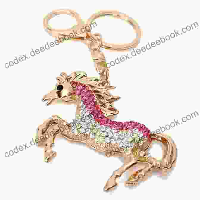 A Collection Of Vibrant And Charming Crocheted Horse Themed Keychains, Showcasing Various Horse Breeds And Equestrian Designs, Displayed On A Colorful Background. Crochet Horses Ponies: 10 Adorable Projects For Horse Lovers (Crochet Kits)