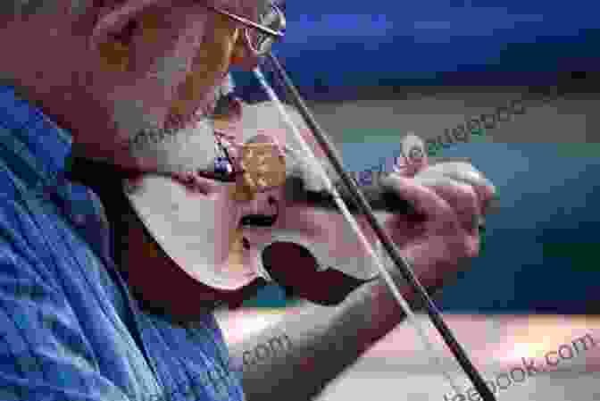 A Fiddler Playing A Traditional Tune From The British Isles. Great Fiddling Tunes Beautiful Airs Ballads Of The British Isles