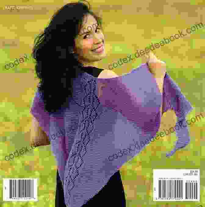 A Gift Wrapped Nature Wrapture Shawl, Adorned With A Ribbon And A Heartfelt Message Nature S Wrapture: Contemporary Knitted Shawls