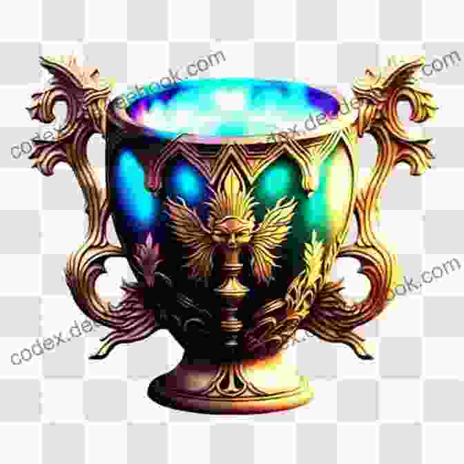 A Golden Trophy With Intricate Carvings And A Sparkling Emerald At Its Base The Secret Valley (Trophy Chapter (Paperback))