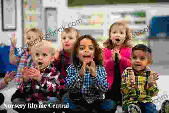 A Group Of Children Singing Nursery Rhymes With Numbered Music Notation On A Chalkboard. Nursery Rhymes In Numbered Music Notation