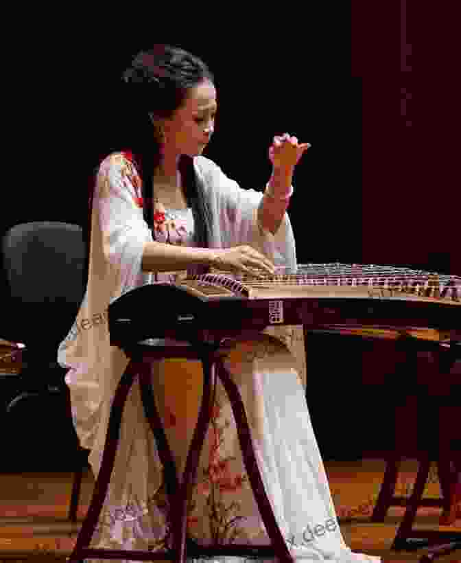 A Historical Depiction Of A Guzheng Player In Ancient China How To Play Guzheng The Chinese Zither: The Advanced Skills