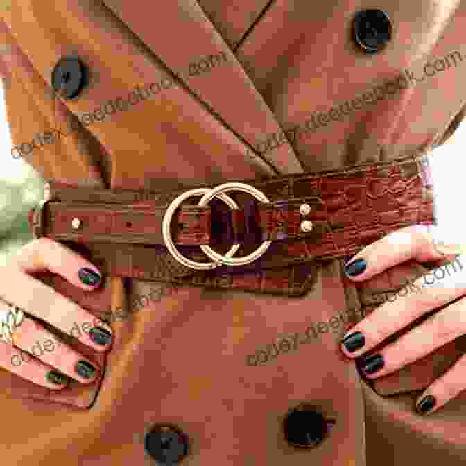 A Wide Leather Belt In A Rich Chestnut Brown, Featuring A Polished Buckle And Burnished Edges Ideas For DIY Leather Craft : Beautiful Leather Projects With Step By Step Instructions