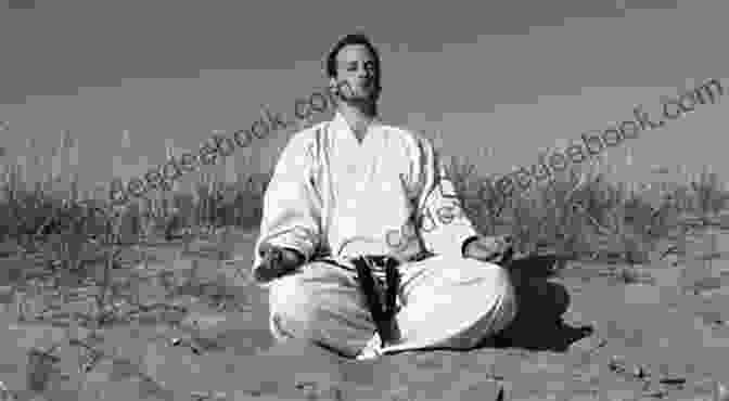 A Young Girl Meditates Before Her Martial Arts Practice, Fostering Discipline And Focus. Becoming A Girl: With Martial Arts