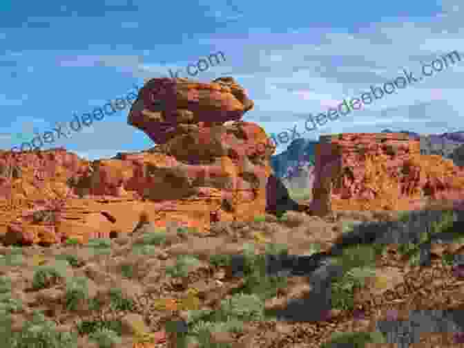 Cyclists Riding Past The Vibrant Red Sandstone Formations Of Valley Of Fire State Park Best Bike Rides Las Vegas: The Greatest Recreational Rides In The Metro Area (Best Bike Rides Series)