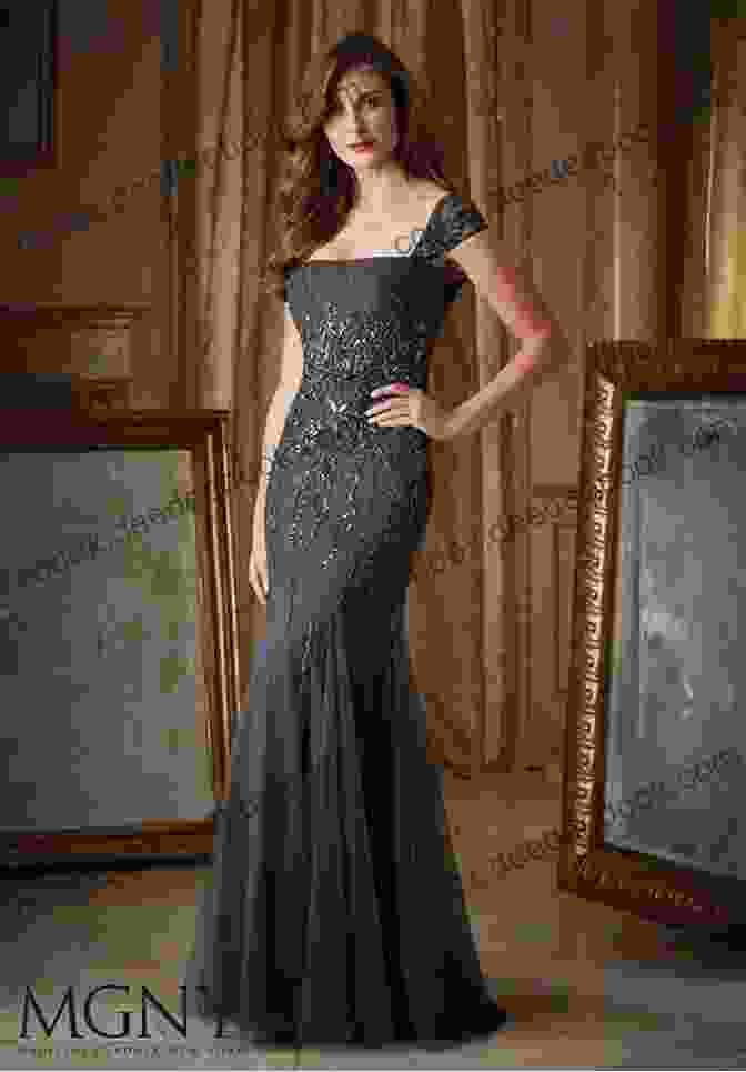 Elegant Evening Gown With Intricate Beading And Lace Details Celebrations Of Stitching: A Special Collection Of Needlecraft Creations From More Than 70 Designers Worldwide