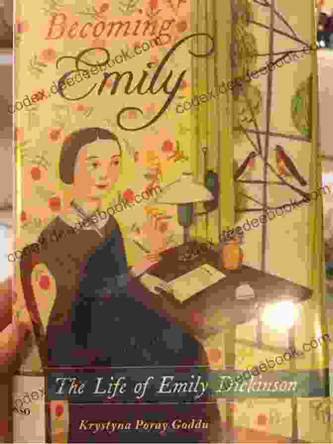 Emily Dickinson Reading A Book On A Bench The Secret Life Of Emily Dickinson: A Novel