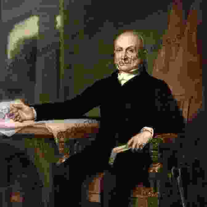 John Quincy Adams As President, Wearing A Black Suit And A White Cravat. The Adventures Of Young John Quincy Adams: Sea Chase