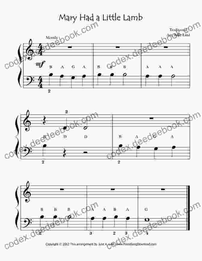 Mary Had A Little Lamb Sheet Music Easy Solos For Beginning Violin Level 1
