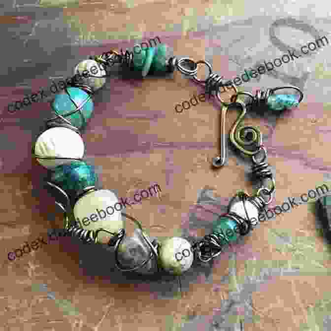 Organic And Earthy, This Wire Wrapped Bracelet Combines The Beauty Of Wire And Seed Beads, Creating A Captivating Bohemian Accessory. A Beaded Romance: 26 Beadweaving Patterns And Projects For Gorgeous Jewelry