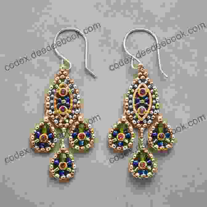 Tiny Seed Beads Shimmer In These Delicate Earrings, Creating A Timeless And Versatile Accessory. A Beaded Romance: 26 Beadweaving Patterns And Projects For Gorgeous Jewelry