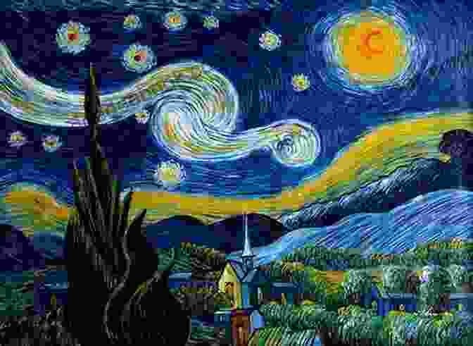 Vincent Van Gogh's The Starry Night In Full Color, Highlighting The Swirling Brushstrokes And Vibrant Celestial Bodies Counted Cross Stitch Pattern The Classics Collection American Gothic By Grant Wood: Full Color And Easy To Read Design Of The Famous Painting For Advanced Adult Stitchers
