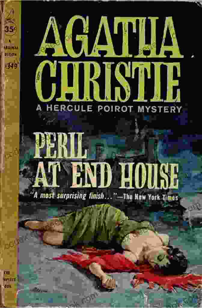 Vintage Book Cover Of Agatha Christie's Peril At End House, Depicting A Woman Running Through A Field With A Horse In The Background. Odds Against: A Classic Racing Mystery From The King Of Crime