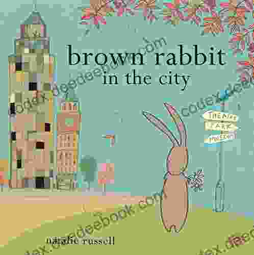 Brown Rabbit In The City