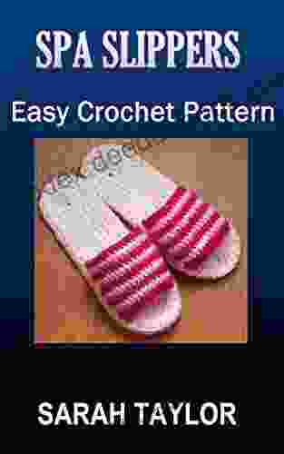 Spa Slippers Easy Crochet Pattern