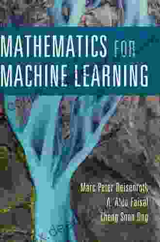Mathematics For Machine Learning Marc Peter Deisenroth